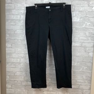 Black Casual Trousers Size 16 Short